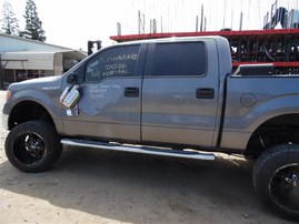 2013 Ford F-150 XLT Gray Crew Cab 5.0L AT 4WD #F22878